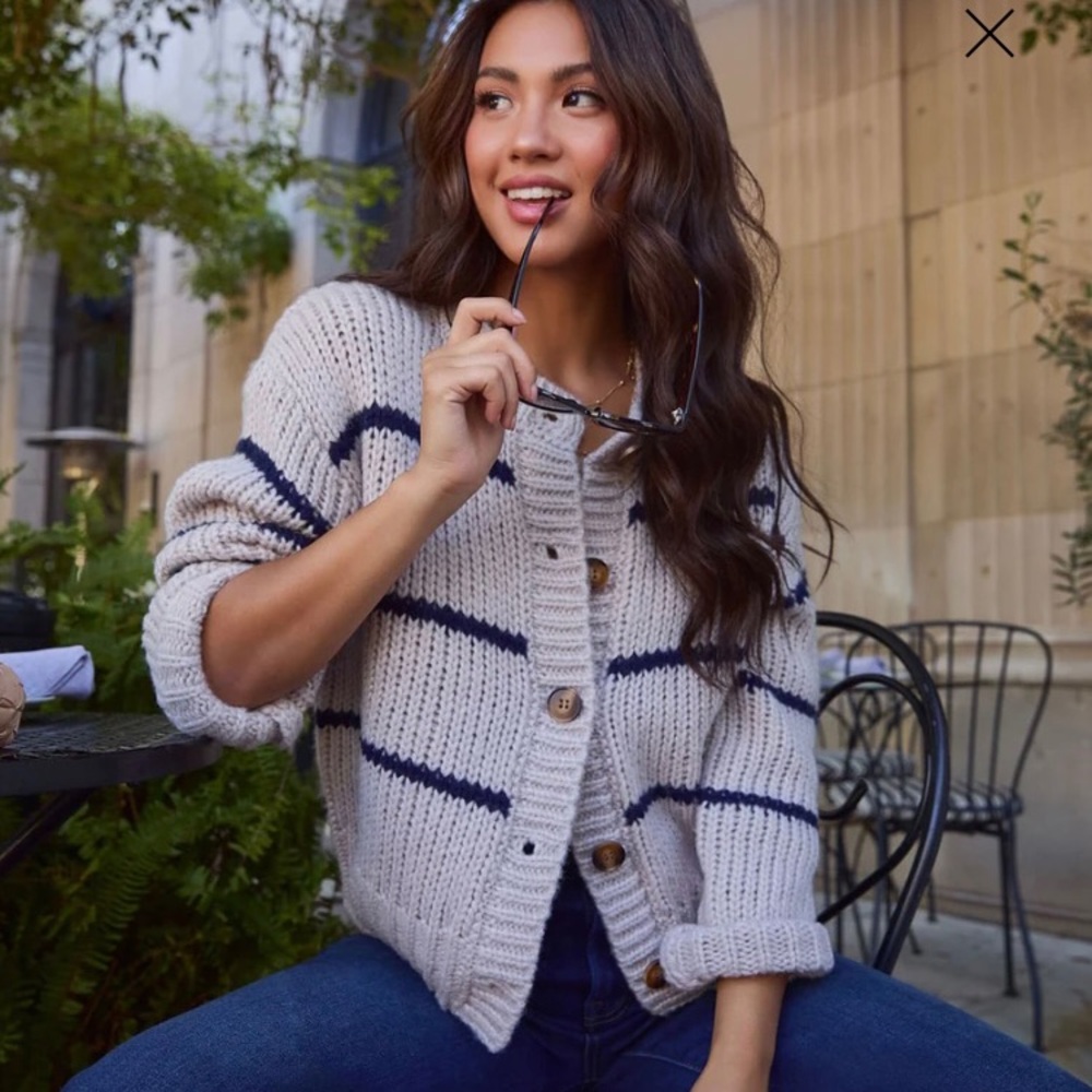 Clement Button Down Cardigan